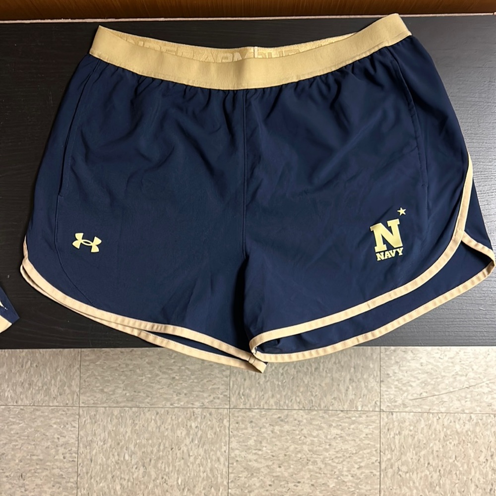 USNA Women’s Under Armour Athletic Shorts